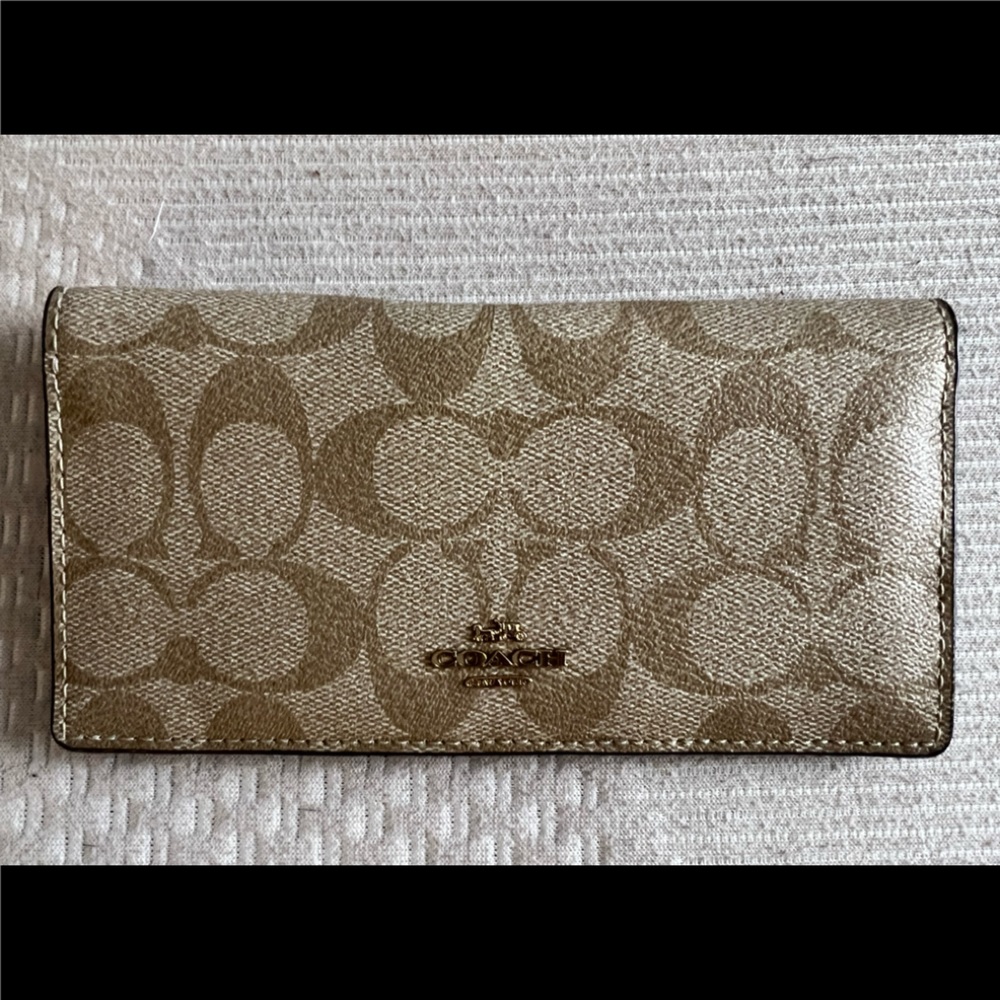 Coach slim wallet